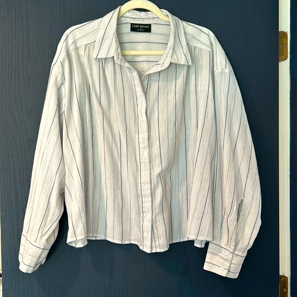 Lane Bryant size 22 button down flannel - 🥂 sale!